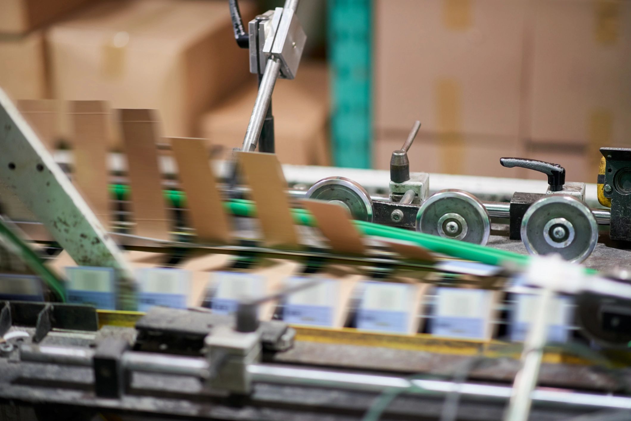 Printing machine representing commercial print operations