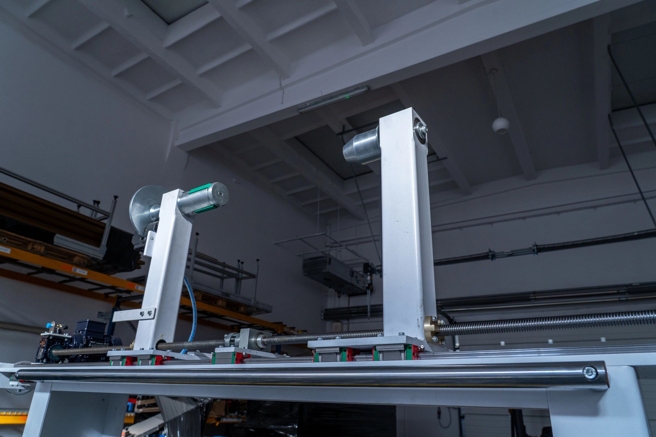 Industrial print equipment representing wide format production